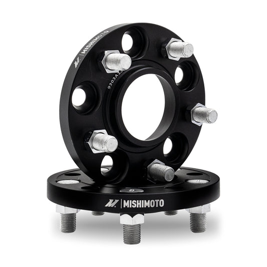 Mishimoto Mishimoto Wheel Spacers 5x114.3 64.1 CB M14x1.5 15mm BK