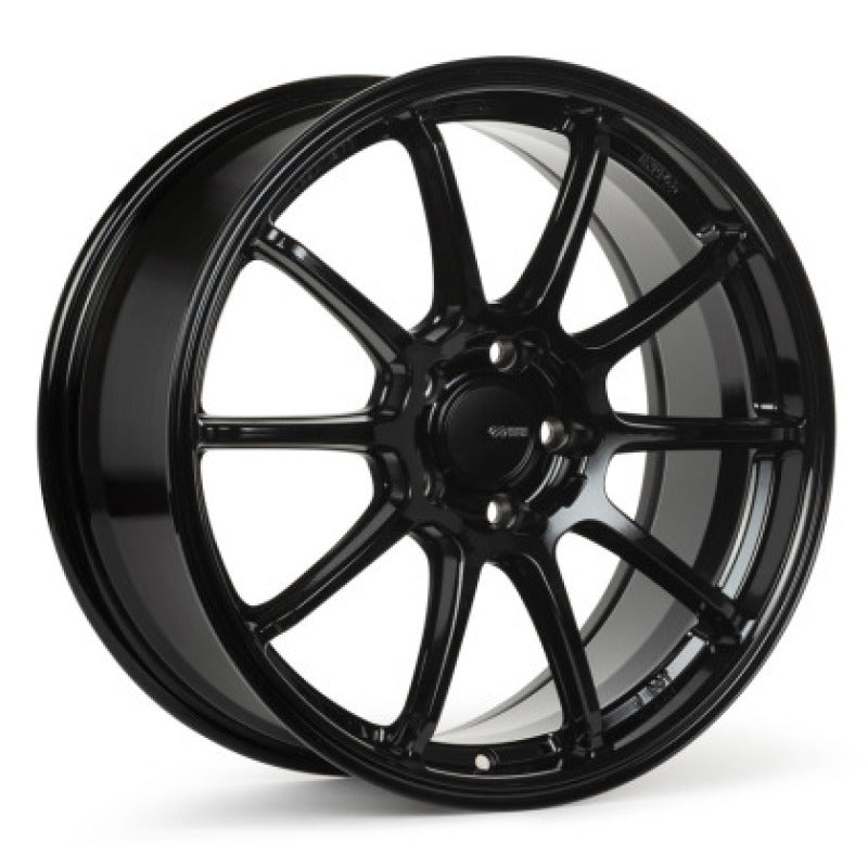 Enkei TRIUMPH 18x8 5x114.3 40mm Offset 72.6mm Bore Gloss Black Wheel-thumbmail-1
