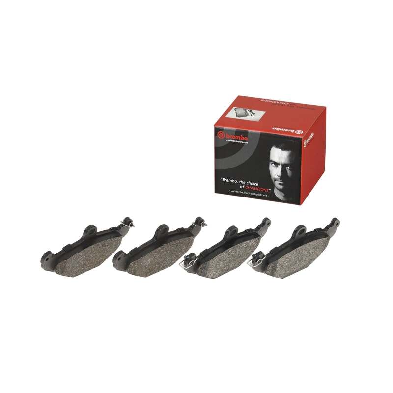 Brembo OE 95-00 Dodge Viper/08-11 Tesla Roadster PRIME Low-Met Brake Pad - Rear-thumbmail-1