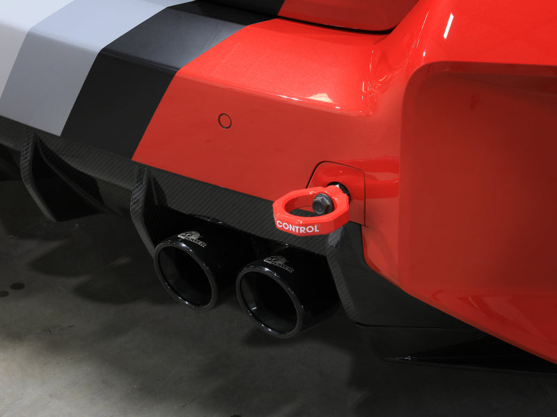 aFe 23-25 BMW M2 (G87) CONTROL Front / Rear Tow Hook - Red-thumbmail-3