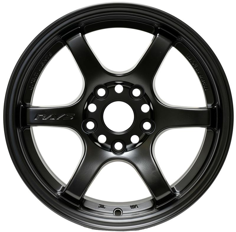 Gram Lights 57DR 15x8.0 +35 5-114.3 Semi Gloss Black Wheel-thumbmail-2
