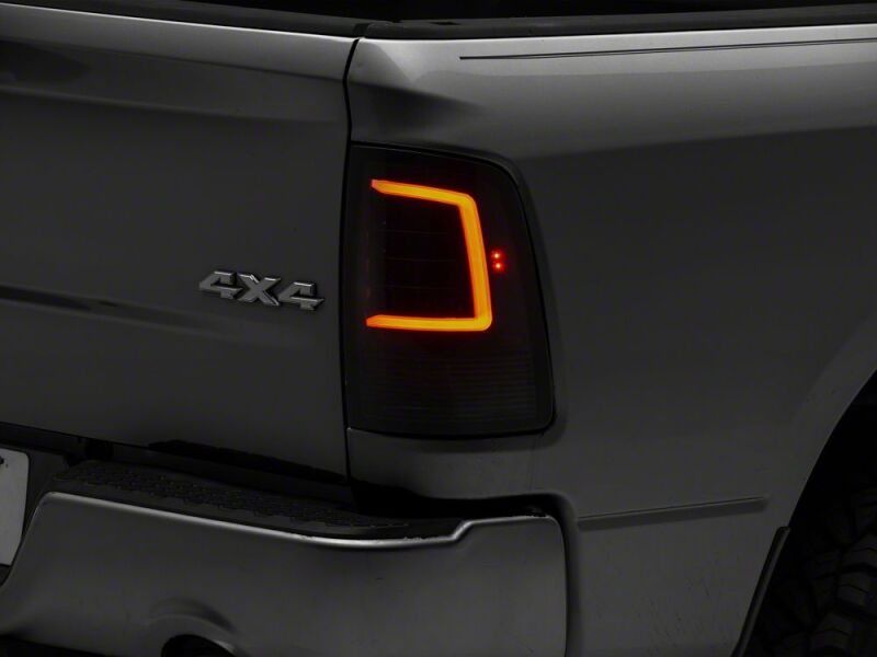 Raxiom 09-18 Dodge RAM 1500 Axial Series LED Tail Lights- Black Housing- Smoked Lens-thumbmail-1