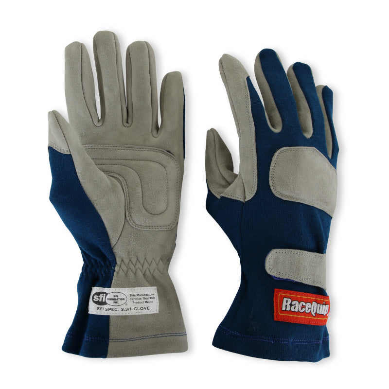 RaceQuip Blue 1-Layer SFI-1 Glove - XL-thumbmail-2