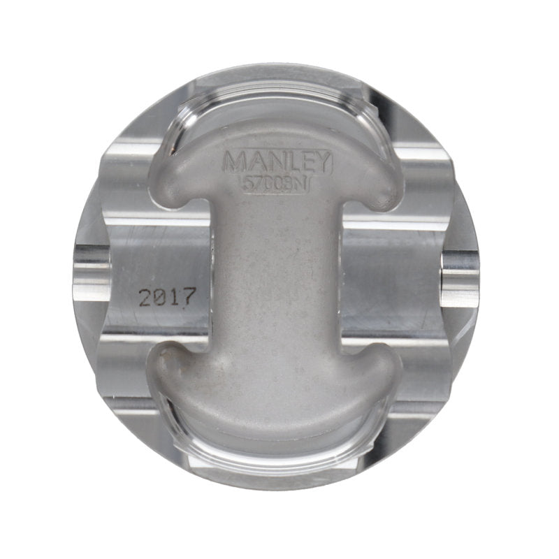 Manley 03-07 Nissan 350Z/Maxima 81.4mm Stroker 95.75mm +.25mm Bore 8.5:1 Dish Piston Set w/ Rings-thumbmail-4