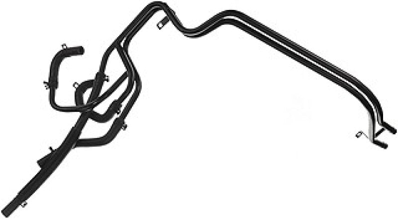 Gates 01-05 BMW 325I 6Cyl 2.5L 11/16in x 23/32in x 21 7/8in WP Pipe To Res PipeHeater Hose w/Seal-thumbmail-1