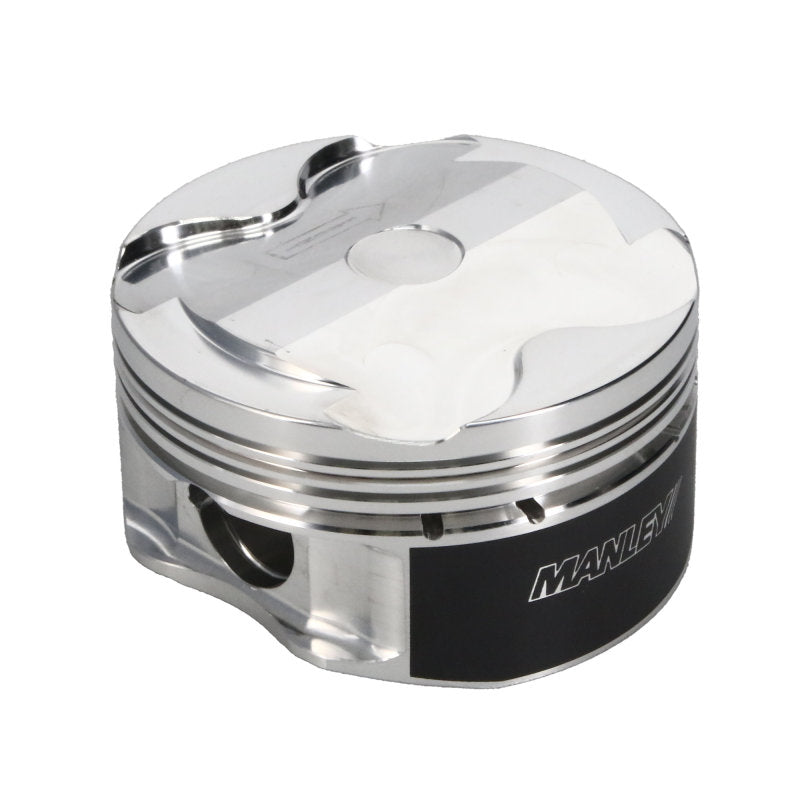 Manley 2018+ Ford Coyote 5.0L 6.75cc Dish 3.672in Bore 12:1 CR 22mm Pin Platinum Ext Duty - Single-thumbmail-1