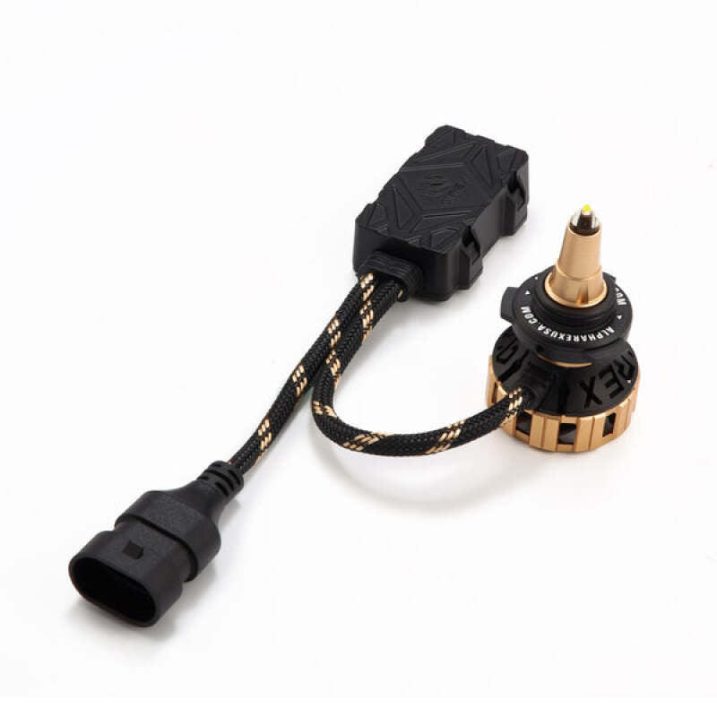 AlphaRex Gold Ammo Panoramic LED Light Bulbs - H11-thumbmail-2