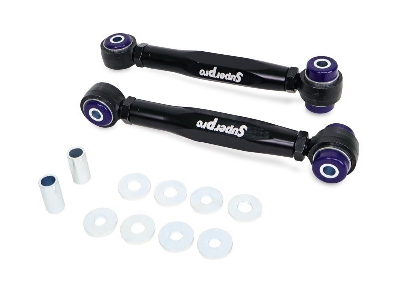 Superpro 06-25 Volkswagen Golf GTI Lower Rear HD Adjustable Toe Arm Set-thumbmail-2