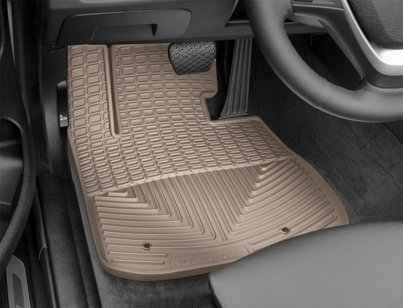 WeatherTech 2014+ BMW 4-Series Front Rubber Mats - Tan-thumbmail-3