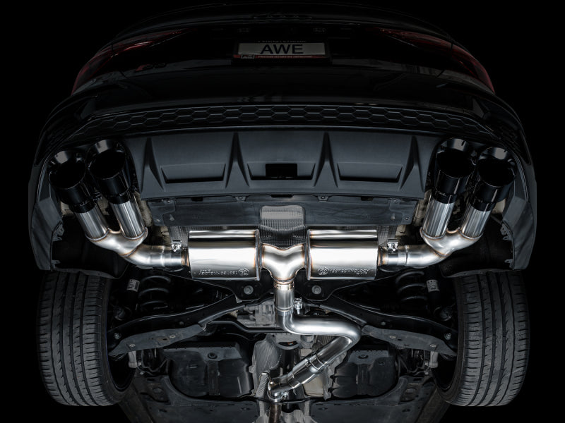 AWE 22-24 Audi 8Y S3 Touring Edition Exhaust - Diamond Black Tips-thumbmail-5