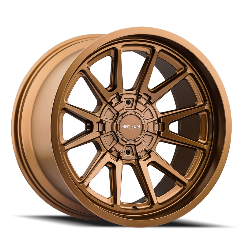 Mayhem 8116 Intrepid 20x10 / 6x135/139.7 BP / -24mm Offset / 106mm Hub Matte Bronze Wheel-thumbmail-1