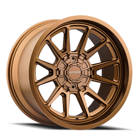 Mayhem 8116 Intrepid 20x9 / 6x135/139.7 BP / 0mm Offset / 106mm Hub Matte Bronze Wheel