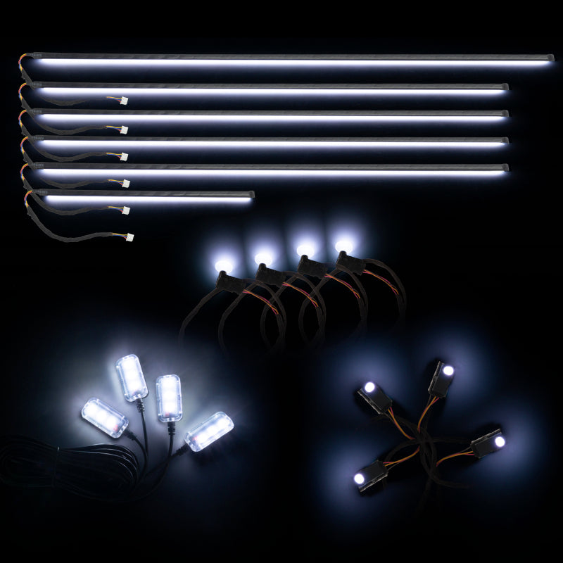 Oracle Lighting Dynamic Colorshift 18 Piece Universal Full LED Interior Dash Board Kit-thumbmail-10