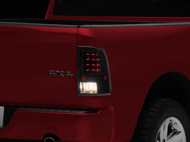 Raxiom 09-18 Dodge RAM 1500 LED Tail Lights- Black Housing- Clear Lens-thumbmail-5