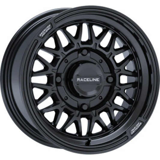 Raceline A13GB Omega 15x7in / 4x137 BP / 10mm Offset  / 110.18mm Bore - Gloss Black Wheel