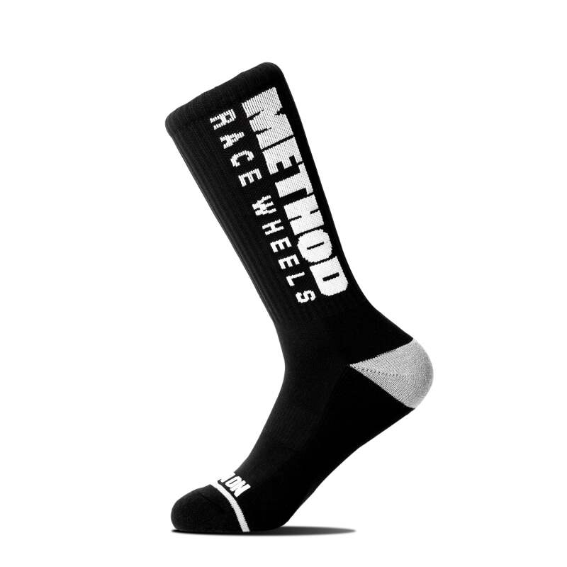 Method Brand Logo Performance Socks - Black-thumbmail-3