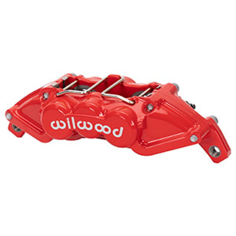 Wilwood Universal UTV4 Caliper 1.12/1.12in Pistons 25in Rotor - Red-thumbmail-1