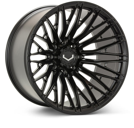Vossen VFX-04 22x10 - 8x165.1 - ET18 - Super Deep - 125.1 - Satin Black Wheel