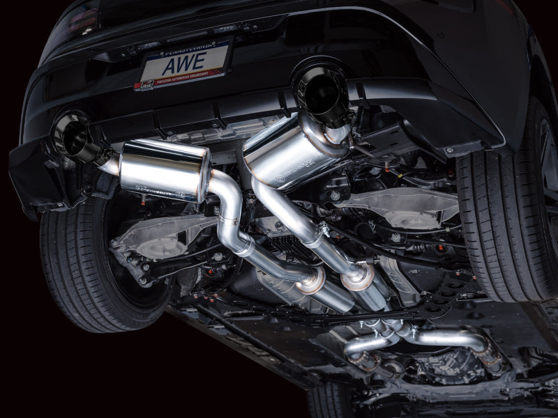 AWE 2023 Nissan Z RZ34 RWD Touring Edition Catback Exhaust System w/ Diamond Black Tips-thumbmail-6