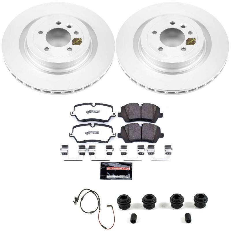 Power Stop 13-22 Land Rover Range Rover Rear Z36 Coated Truck & Tow Brake Kit-thumbmail-1