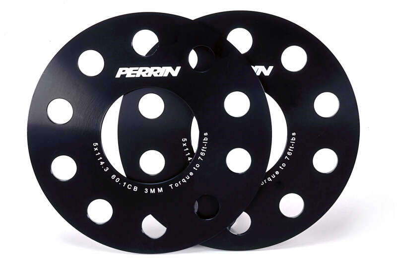 PERRIN 23-26 Toyota GR Corolla 60.1mm CB / 5x114.3 BP Wheel Spacers - 3mm-thumbmail-2