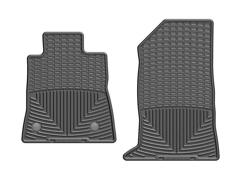WeatherTech 2016 + Chevrolet Camaro Front Rubber Mats - Black-thumbmail-1