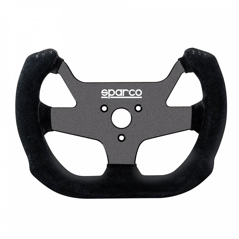 Sparco F10A Suede Black Steering Wheel-thumbmail-2