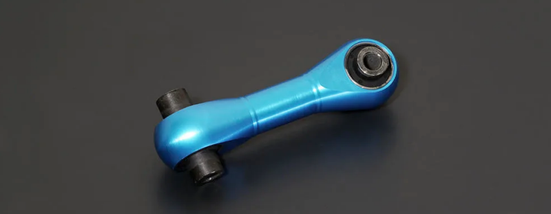Cusco 17-23 Suzuki Swift Sport ZC33S (6MT Only) Engine Pitching Stopper W/HD Rubber-Alum Billet Blue-thumbmail-1