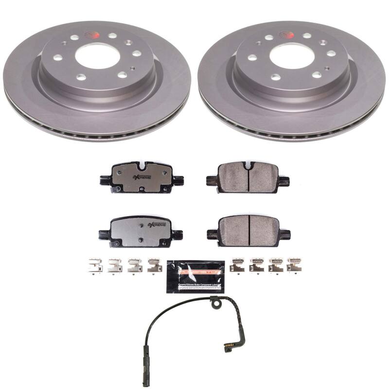 Power Stop 23-25 Chevrolet Colorado Rear Z36 Coated Truck & Tow Brake Kit-thumbmail-1