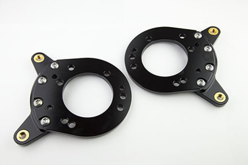 Wilwood Brackets (2) Lug Mount LH/RH 65-73 Ford Mustang 11.00in Rotor-thumbmail-1