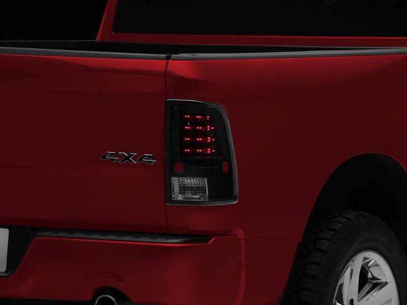 Raxiom 09-18 Dodge RAM 1500 LED Tail Lights- Black Housing- Clear Lens-thumbmail-6