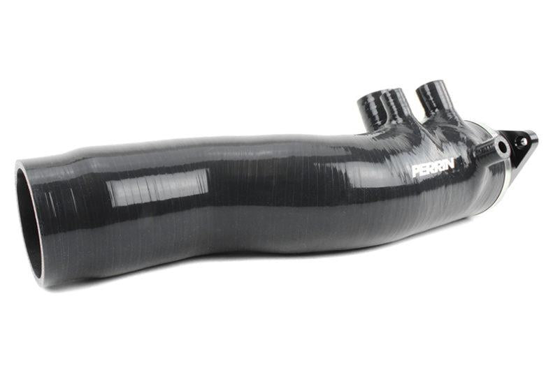 Perrin 2015+ Subaru WRX Black 3in Turbo Inlet Hose w/ Nozzle-thumbmail-3
