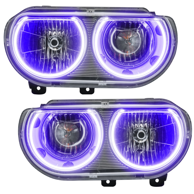 Oracle 08-14 Dodge Challenger SMD HL (Non-HID) - ColorSHIFT w/ BC1 Controller-thumbmail-7
