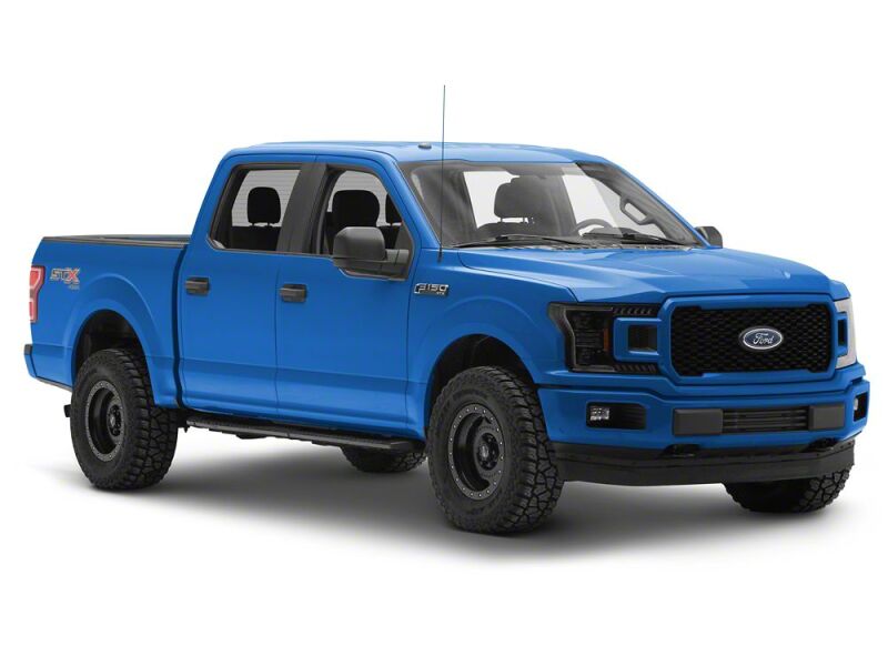 Raxiom 18-20 Ford F-150 LED Halo Surround Headlights with White DRL- Black Housing- Clear Lens-thumbmail-4