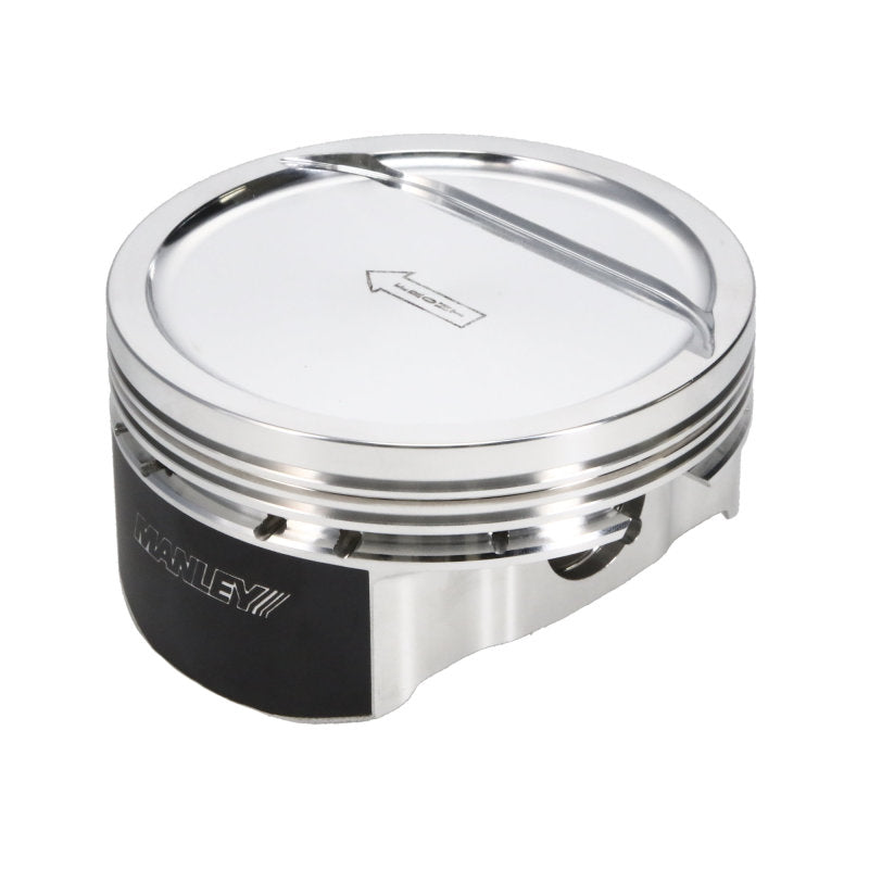 Manley Chevy Small Block Passenger Side Bore 4.0005 -18cc Dish Platinum Series Piston -Single Piston-thumbmail-4