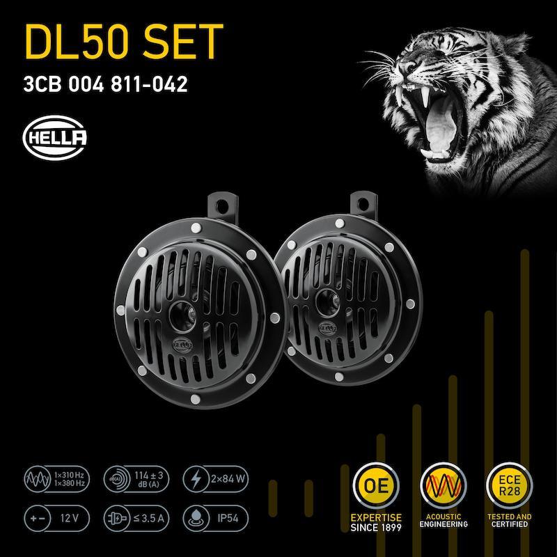 Hella Supertone Horn Kit 12V 310/380HZ HTone Black-thumbmail-11