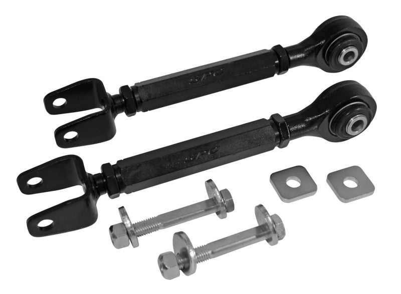 SPC Performance 09+ Nissan 370Z / 08-13 Infiniti G37 Rear Adjstbl Camber Arms w/Toe Cams&Lock Plates-thumbmail-1