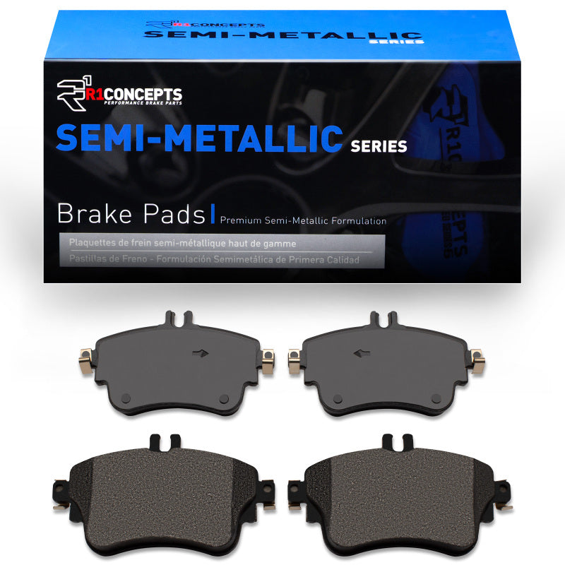 R1 12-15 Mercedes-Benz B180 Front Semi Met Brake Pads-thumbmail-3