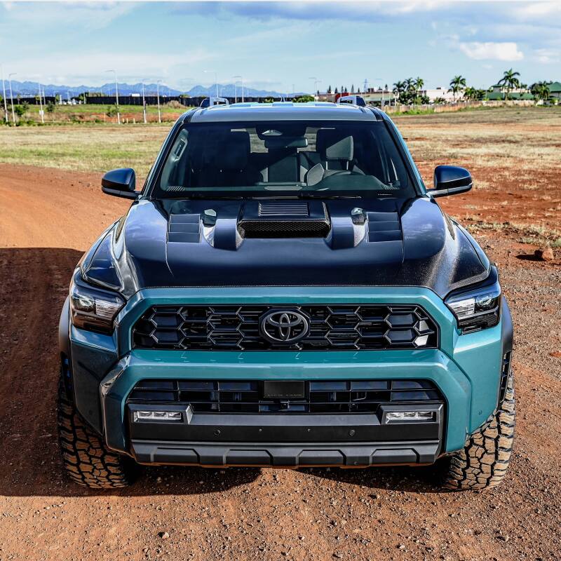 Seibon 2024 Toyota Tacoma TS-Style Carbon Fiber Hood-thumbmail-3