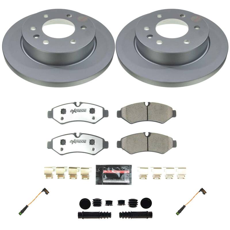 Power Stop 19-20 Freightliner Sprinter 1500 Rear Z36 Coated Truck & Tow Brake Kit-thumbmail-1