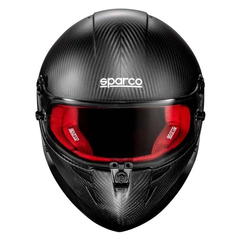 SPARCO Stealth RF Carbon Helmet - Small - Red-thumbmail-1