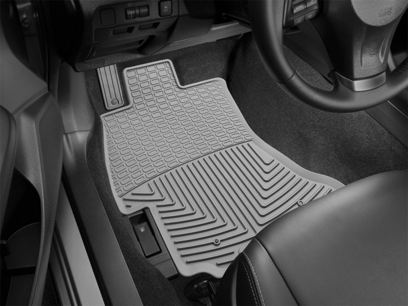 WeatherTech 16+ Subaru Crosstrek Front Rubber Mats - Grey-thumbmail-2