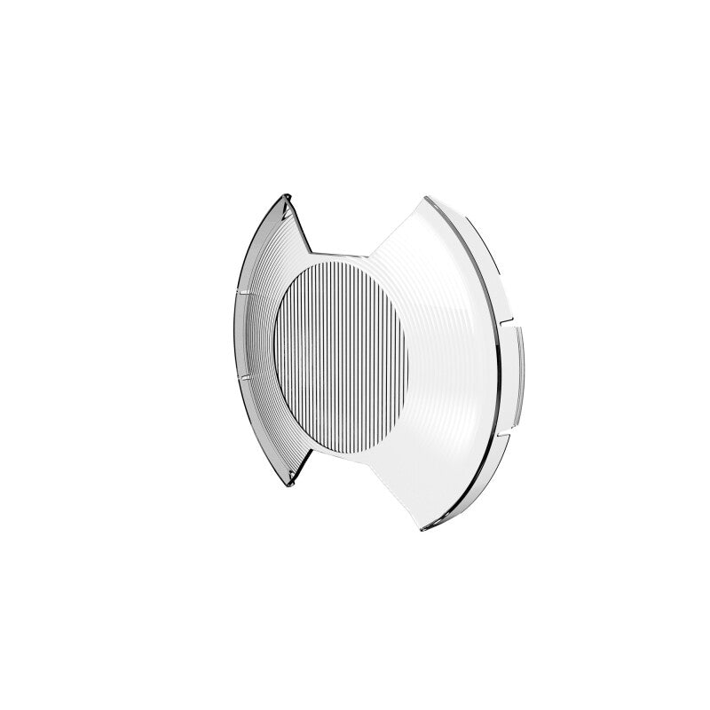 KC HiLiTES SlimLite 8in. LED Light Shield SAE Driving (Shield Only) - Clear-thumbmail-10