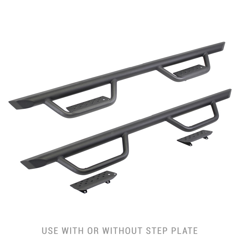 Go Rhino Dominator Xtreme D2 Side Steps 80in. Cab Length - Tex. Blk (No Drill/Mounting Brkt Req.)-thumbmail-3