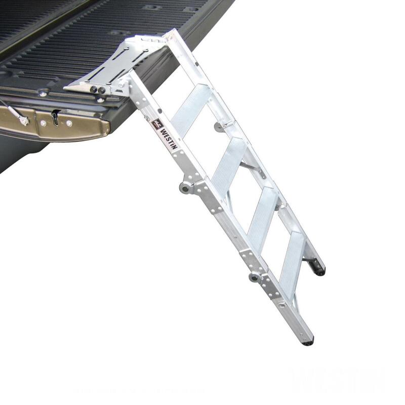 Westin Truck-Pal Tailgate Ladder - Aluminum-thumbmail-5