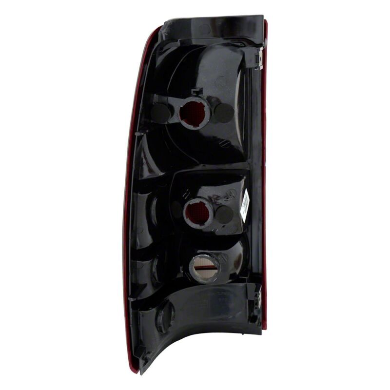 Raxiom 99-02 Chevrolet Silverado 1500 Fleetside Axial Series Tail Lights- Black- Midnight Red Lens-thumbmail-2