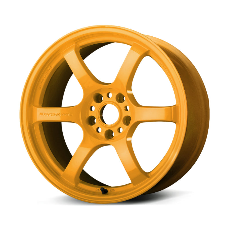 Gram Lights 57DR 18x8.5 +37 5-114.3 Mach Yellow-thumbmail-1
