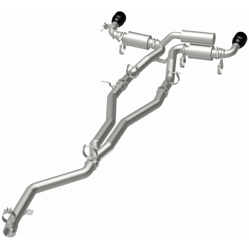 MagnaFlow 2020+ Toyota Supra SPEQ Series Cat-Back Performance Exhaust System w/ Black Chrome Tips-thumbmail-13