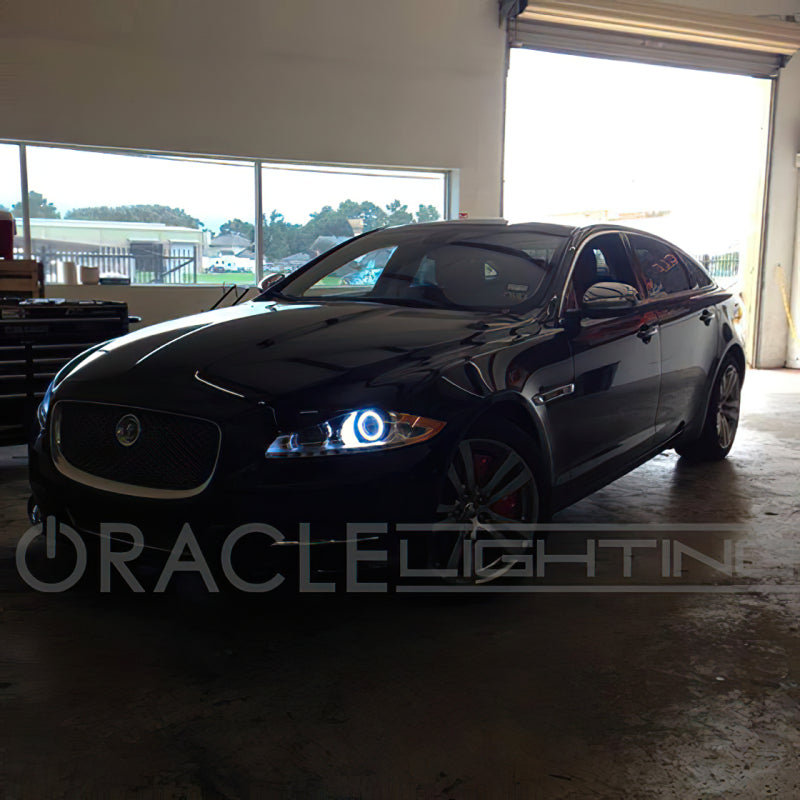 Oracle 10-15 Jaguar XJ LED Headlight Halo Kit - Amber-thumbmail-2