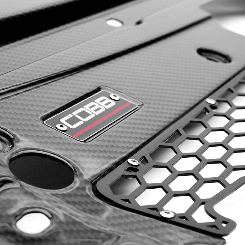 Cobb 21-23 Ford F-150 Ecoboost 3.5/2.7 Raptor/Tremor/Limited Redline Carbon Fiber Radiator Shroud-thumbmail-2